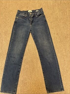 Frame Denim Straight Leg Jeans - Color Bestia